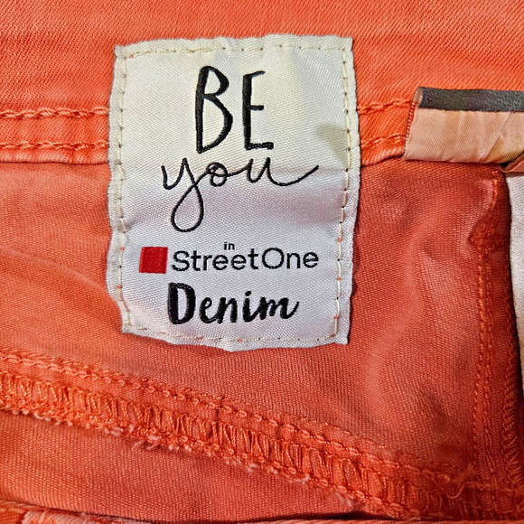 Be You Jeans Women's Size 28 (US 6) Coral StreetOne 5 Pocket - German - Value - Picture 2 of 16